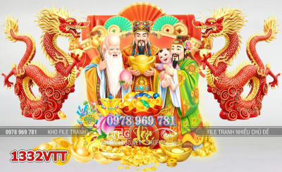 File phúc lộc thọ thần tài tài lộc tểt 1332VTT