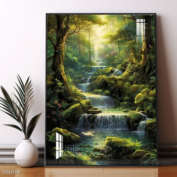 Tranh phong thủy sơn thủy đẹp