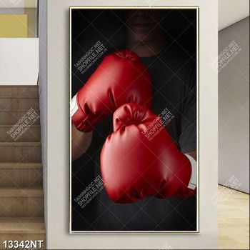 Tranh phong gym boxing