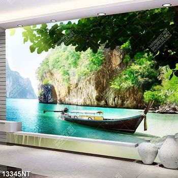 Tranh phong cảnh sông núi tuyệt đẹp 13345NT