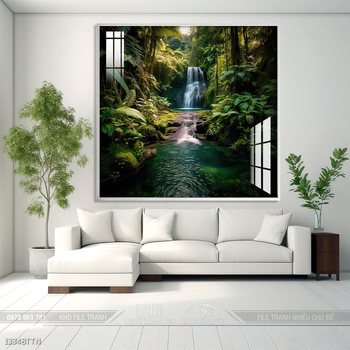 Tranh treo phòng khách theo phong thủy