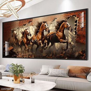 Tranh ngựa mã đáo thành công