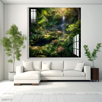 Tranh phong thủy nghệ thuật decor