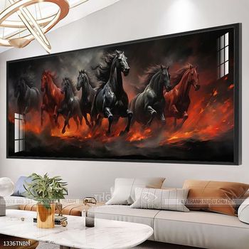 Tranh ngựa bát mã truy phong