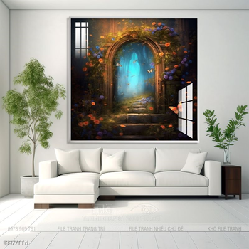 Tranh phong thủy treo trang trí phòng khách