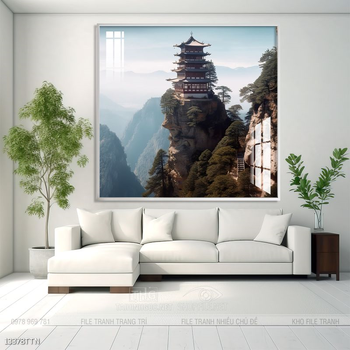 Tranh treo phòng khách theo phong thủy