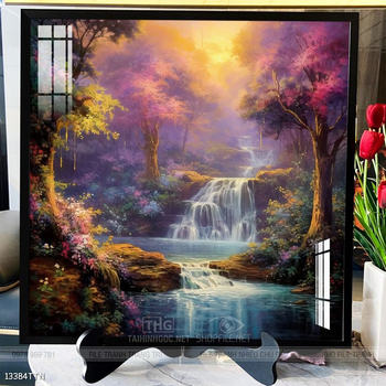 Tranh phong thủy sơn thủy đẹp