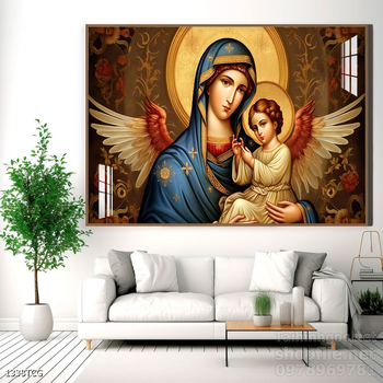 Tranh tranh trí tường công giáo sang trọng