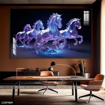 Tranh ngựa đẹp ấn tượng