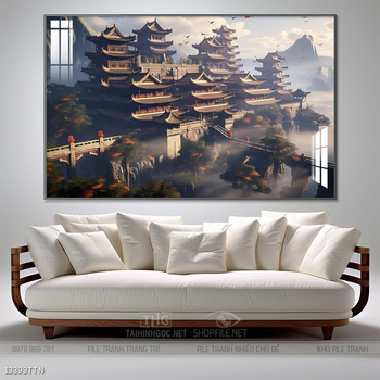 Tranh phong thủy nghệ thuật đẹp nhất