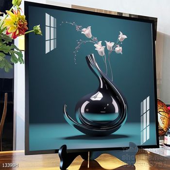 File tranh bình hoa nghệ thuật mẫu mới nhất