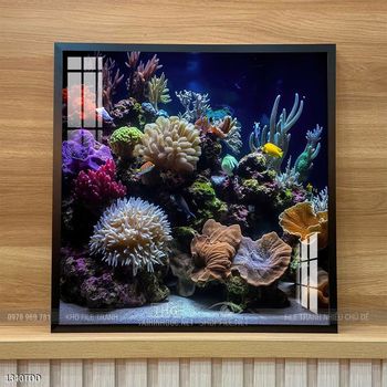 Tranh treo tường cá heo dễ thương