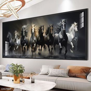 Tranh treo tường ngựa bát mã