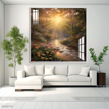 Tranh phong thủy nghệ thuật đẹp nhất