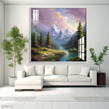 Tranh phong thủy nghệ thuật decor