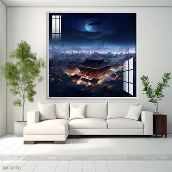 Tranh treo phòng khách theo phong thủy