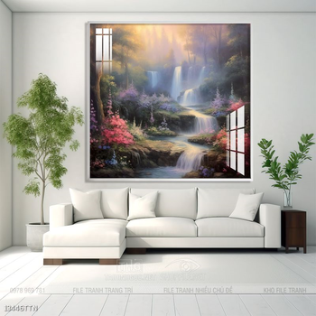 Mẫu tranh phong thủy đẹp và ý nghĩa