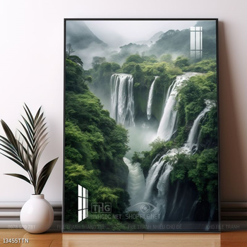 Tranh phong thủy treo trang trí phòng khách