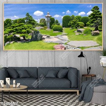 Tranh cây xanh 13456NT