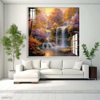 Tranh phong thủy nghệ thuật đẹp nhất