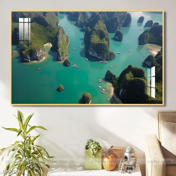 Tranh phong thủy sơn thủy đẹp