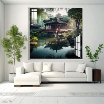 Tranh phong thủy nghệ thuật đẹp nhất