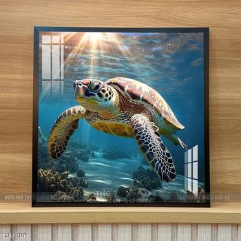 Tranh cá heo đẹp