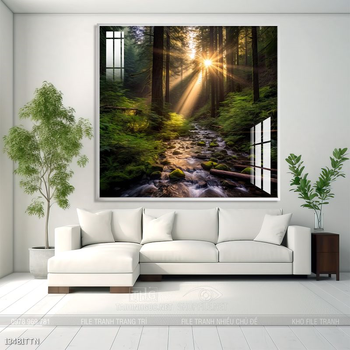 Mẫu tranh phong thủy đẹp và ý nghĩa