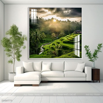 Tranh phong thủy sơn thủy đẹp