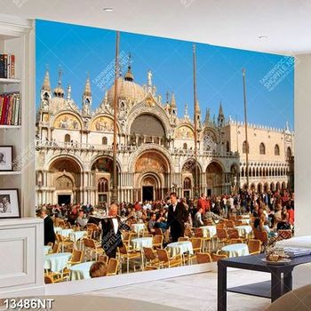 Tranh tiệc ngoài trời