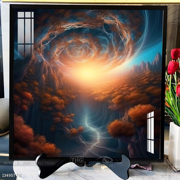 Tranh phong thủy treo trang trí phòng khách