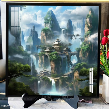 Tranh treo phòng khách theo phong thủy