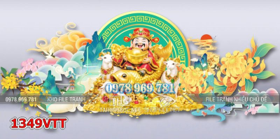File ông thần tài cươi cá chép năm mới 1349VTT