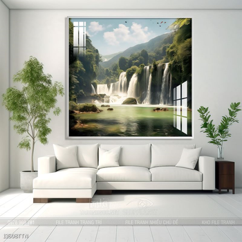 Tranh phong thủy treo trang trí phòng khách