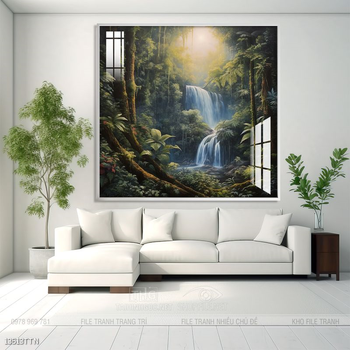 Tranh phong thủy nghệ thuật decor