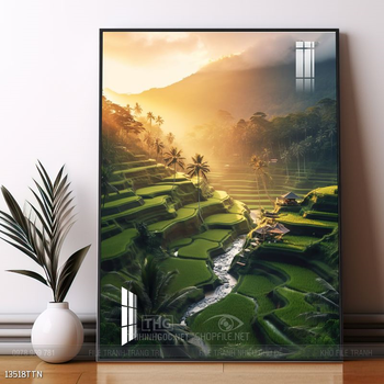 Tranh phong thủy sơn thủy hữu tình