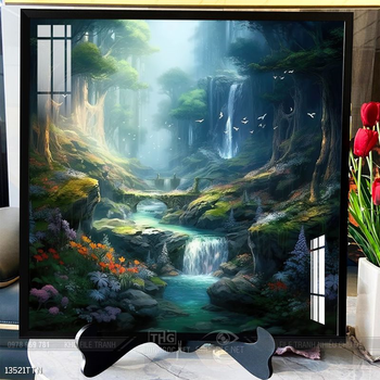 Tranh phong thủy treo trang trí phòng khách