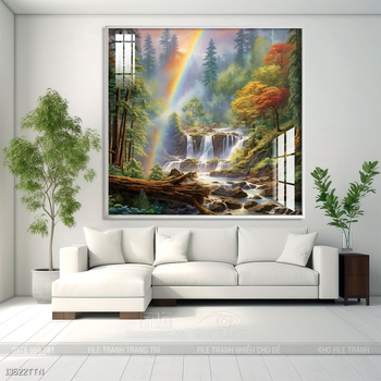 Tranh treo phòng khách theo phong thủy