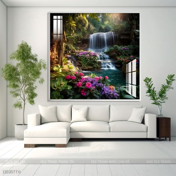 Tranh treo phòng khách theo phong thủy