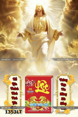 File lịch tết công giáo chúa giêsu hào quang đức mẹ maria 1353LT