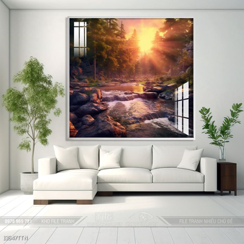 Mẫu tranh phong thủy đẹp và ý nghĩa