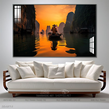 Tranh phong thủy nghệ thuật decor