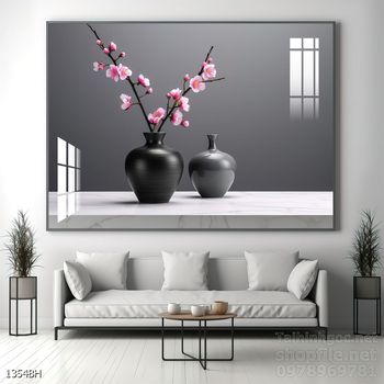 Tranh bình hoa đẹp