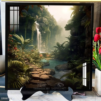 Tranh phong thủy treo trang trí phòng khách