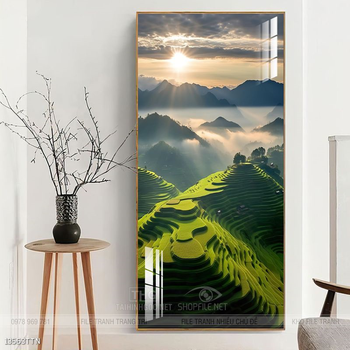 Tranh phong thủy sơn thủy đẹp