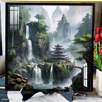 Tranh phong thủy sơn thủy hữu tình