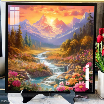 Tranh phong thủy treo trang trí phòng khách