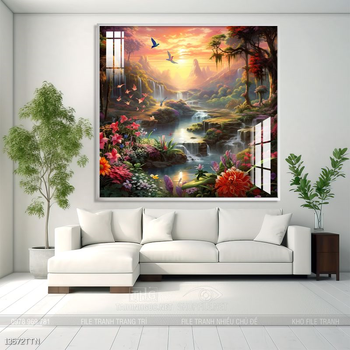 Tranh phong thủy treo tường trang trí