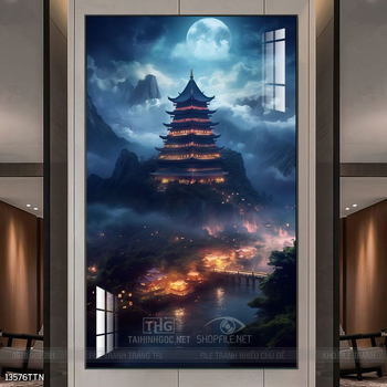 Tranh phong thủy nghệ thuật đẹp nhất