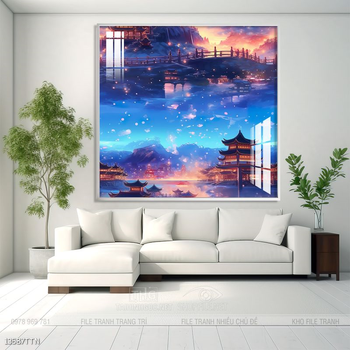 Tranh treo phòng khách theo phong thủy